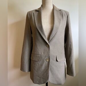 JJXX '-Pip' Blazer in a taupe color size XXS